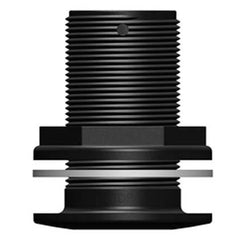 Tru Design Thruhull Domed Black - 1 - 1/2 - 91229 - Steveston Marine and Hardware