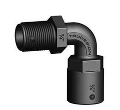 Tru Design Nylon 90 Degree Threaded Connector - 3/4 - 90825 - Steveston Marine and Hardware