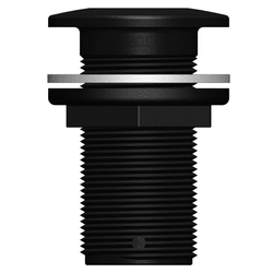 Tru Design Thruhull Domed Black - 1 - 1/4 - 91228 - Steveston Marine and Hardware