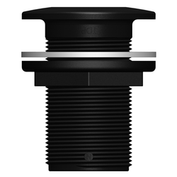 Tru Design Thruhull Domed Black - 1-1/2 - 91229