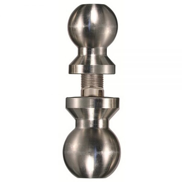 Trimax 2 And 2 - 5/16 Dbl Tow Ball Chrome - Steveston Marine and Hardware