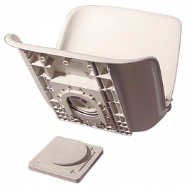 Tempress All-Weather Back Seat Shell with Quick Disconnect Mount 45130 - White