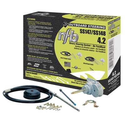 Seastar Mechanical Nfb Rotary Steering Kit 19'