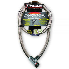 Trimax 72 X 26Mm Stainless Steel Locking Cable - Steveston Marine and Hardware