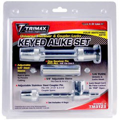 Trimax Universal Rec/Coup.Lock Set - Steveston Marine and Hardware