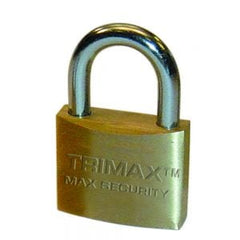 Trimax Solid Brass Padlock - TPB1125 - Steveston Marine and Hardware