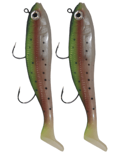 Lighthouse 3oz Mega Bite Swim Tail Jig Trout 2 pcs - Steveston Marine and Hardware