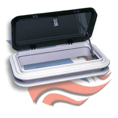Beckson Hatch White W Smoked Lens
