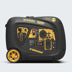 Firman Gas Inverter Portable Generator 3650W Whisper Series Electric Start - W03382 - Steveston Marine and Hardware