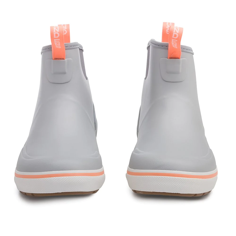 Grundens Womens Deck-Boss Ankle Boot - Glacier Grey - Size 6