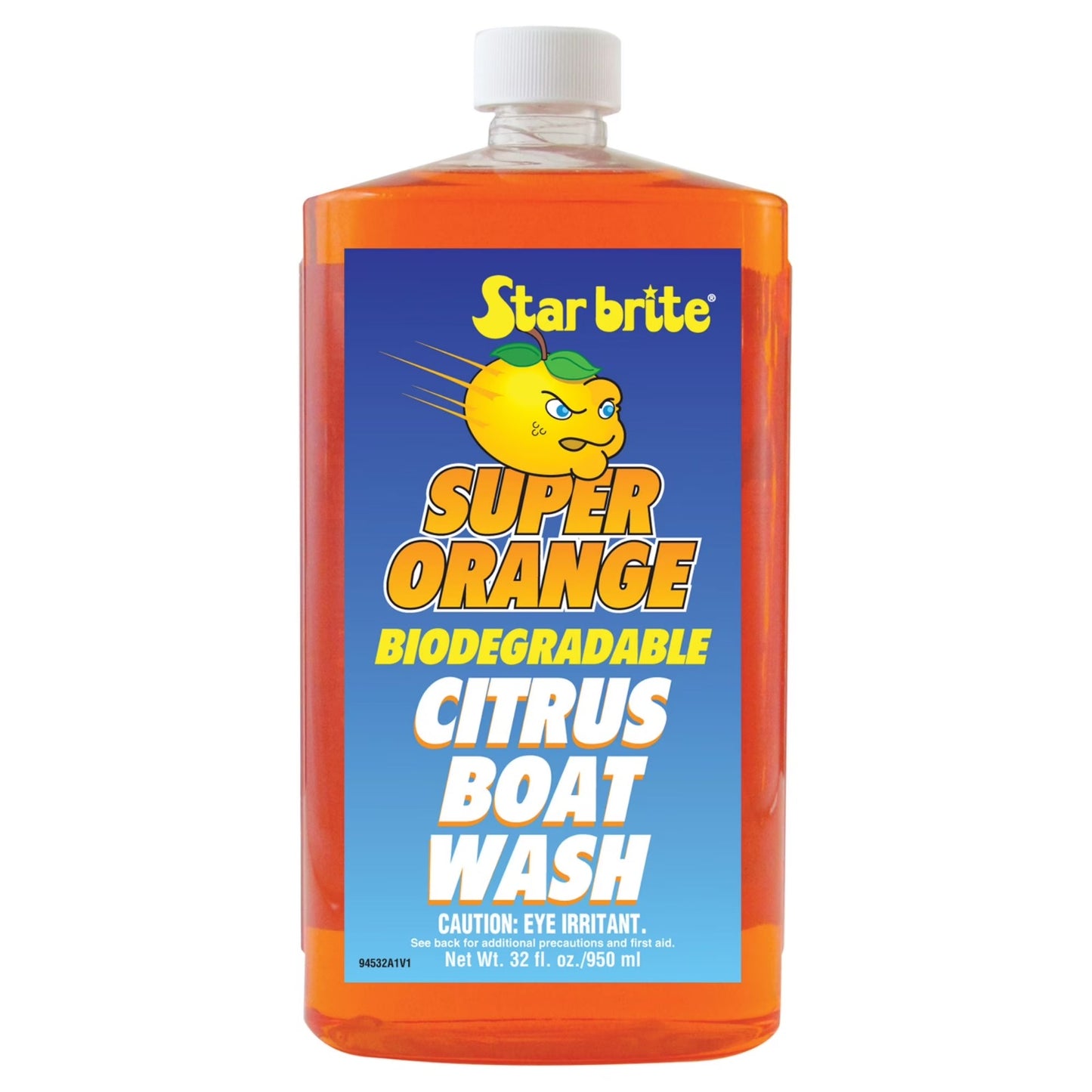 Star brite Boat Wash Super Orange – Heavy-Duty Citrus Boat Cleaner (950 mL – 32Oz)