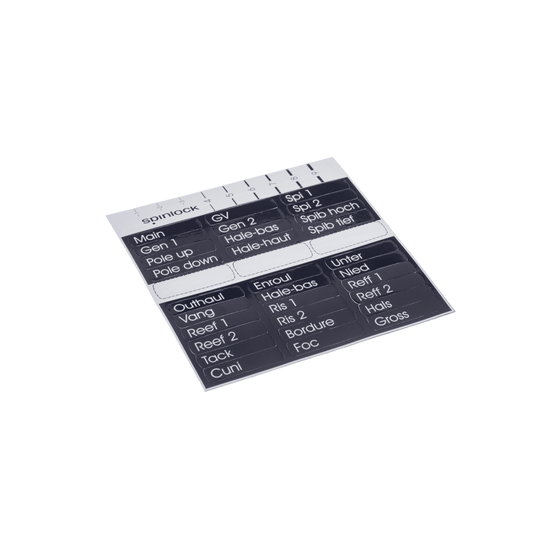 Spinlock Clutch Handle Label(Xas Xt) - Steveston Marine and Hardware