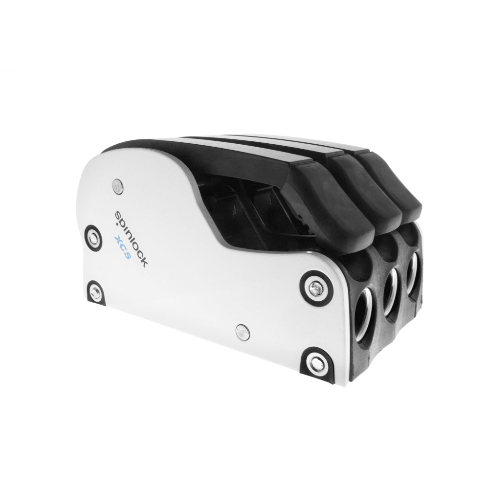 Spinlock Triple Clutch White Finish - Steveston Marine and Hardware