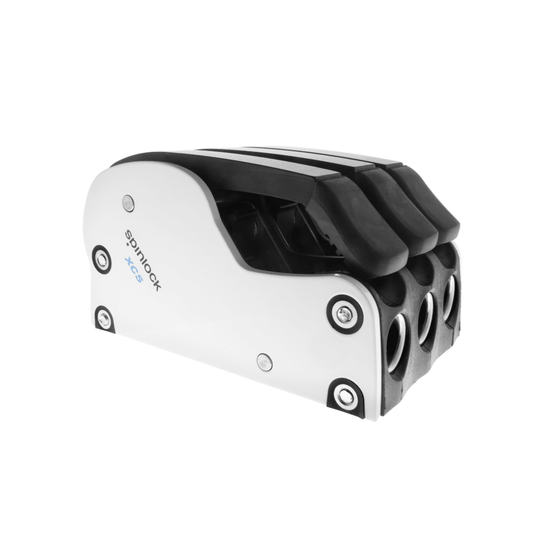 Spinlock Triple Clutch White Finish - Steveston Marine and Hardware