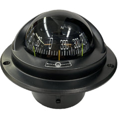 Riviera Altair Flush Mount Compass Black - Steveston Marine and Hardware