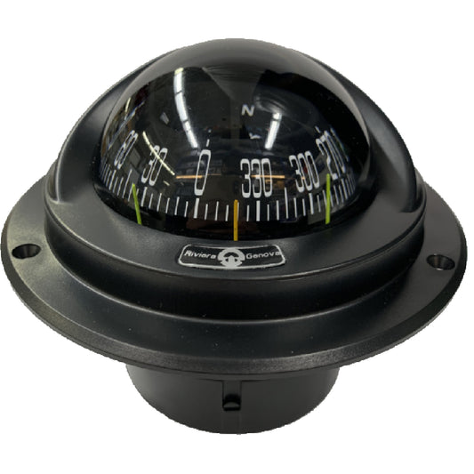 Riviera Altair Flush Mount Compass Black