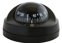Riviera Aries Surface Compass Black - Steveston Marine and Hardware