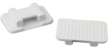 Weld Mount Tie Mount Large At 5 White 50 Pk - Steveston Marine and Hardware