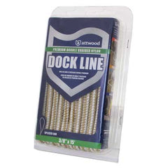 Attwood 1 2 X25Db Black Dock Line