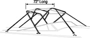 Attwood Bimini Frame Alum. 61-67 In.