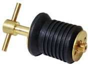 Attwood Brass T-Handle W/O Chain