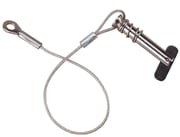 Attwood Clevis Pin Tethered 1/4 Spring