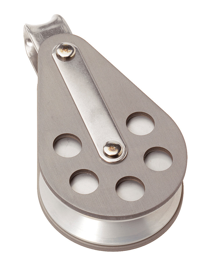 Barton Aluminum Block Single Fixed Eye 63Mm Sheave 91-700