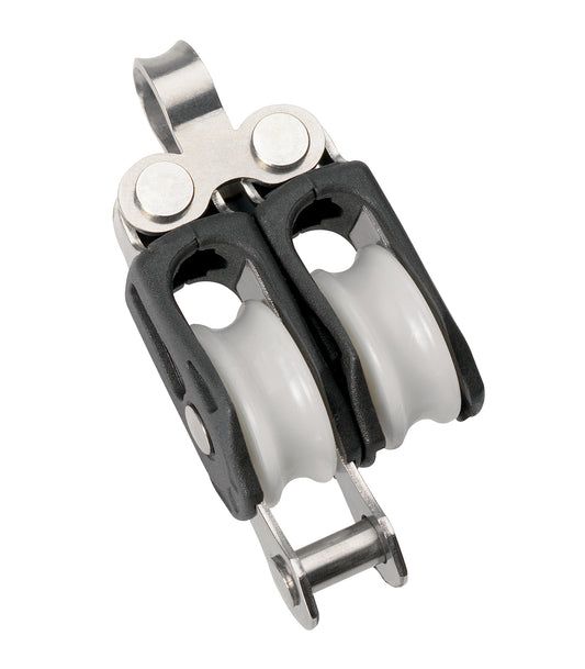 Barton Block Double Fixed Eye Becket 00-211