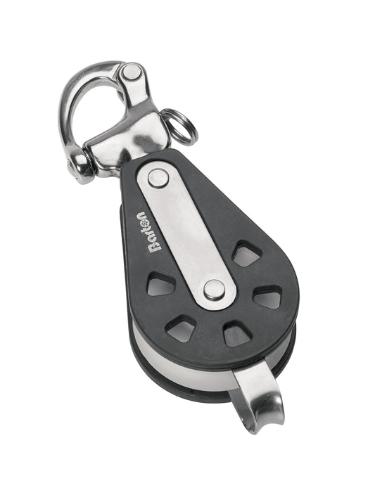 Barton Block Single Snapshackle Becket 02-141