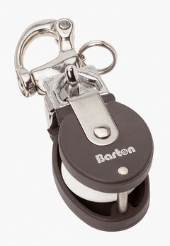 Barton Snatch Block Mini Ss Snapshackle To 12Mm Rope 90-301