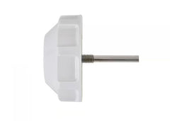 Whitlock Brake Knob W/Stud/Bavaria/White