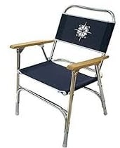 Low Back Deck Chair Navy