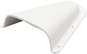 Beckson Vent White Plas 5 1 2X7X1 1 2