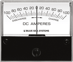 Blue Sea Systems DC Ammeter - 100 - 0 - 100A with Shunt - 8253 - Steveston Marine and Hardware