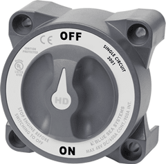 Blue Sea Systems HD - Series Heavy Duty On - Off Battery Switch with AFD - 3001 - Steveston Marine and Hardware