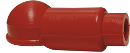 Blue Sea Cable Cap 1X1.25 Red