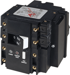 Blue Sea Systems C - Series ELCI Main Circuit Breaker - Double Pole 120V AC 50A - 3103 - Steveston Marine and Hardware