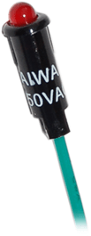 Blue Sea Systems LED - 230V AC Red - 8166 - Steveston Marine and Hardware