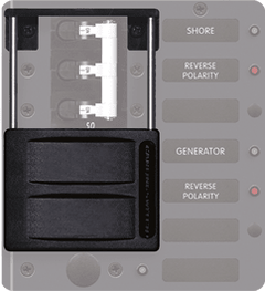 Blue Sea Systems Lockout Slide 2 pos 3 pole C - Series - 4131 - Steveston Marine and Hardware