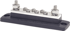 Blue Sea Systems MaxiBus 250A BusBar - Two 5/16" - 18 Studs and Six 10 - 24 Screws - 2128 - Steveston Marine and Hardware