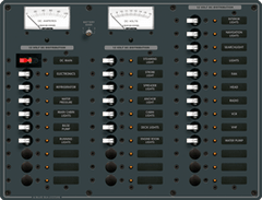 Blue Sea Systems DC Main + 32 Positions, White Toggle - 8381 - Steveston Marine and Hardware