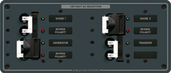 Blue Sea Systems AC 3 Sources - Horizontal - 8498 - Steveston Marine and Hardware