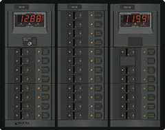 Blue Sea Systems 12 Volt DC Main + 19 Positions/120 Volt AC Main + 6 Positions - 1218 - Steveston Marine and Hardware
