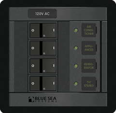 Blue Sea Systems 120 Volt AC 4 Position - 1210 - Steveston Marine and Hardware