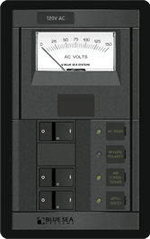 Blue Sea Systems 120 Volt AC Main + 2 Positions - 1206 - Steveston Marine and Hardware