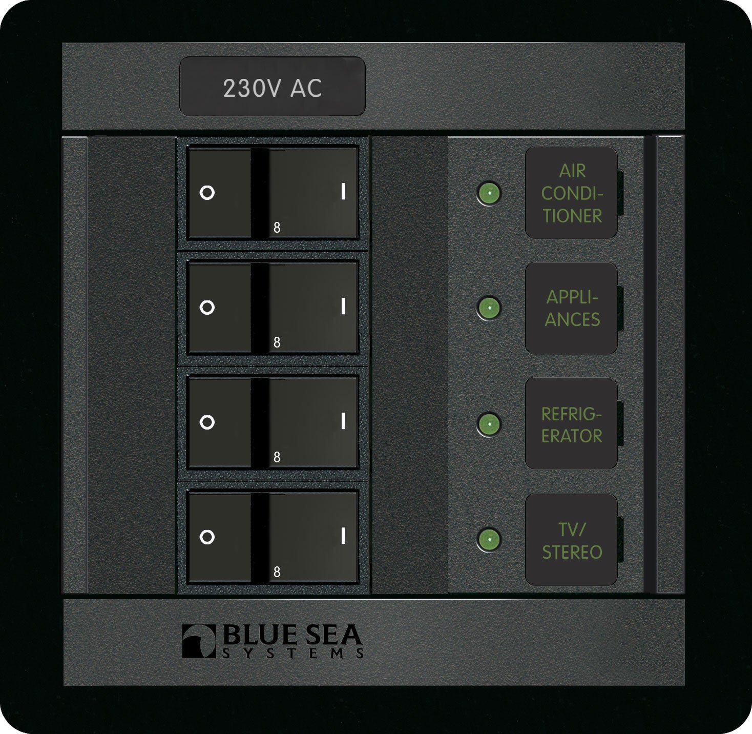 Blue Sea Systems 230 Volt AC 4 Position - 1211 - Steveston Marine and Hardware