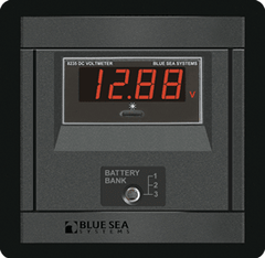 Blue Sea Systems DC Digital Voltmeter Panel - 1474 - Steveston Marine and Hardware
