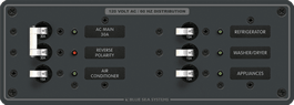Blue Sea Systems AC Main + 4 Positions - 8099 - Steveston Marine and Hardware