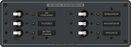 Blue Sea Systems AC 6 Position - 8097 - Steveston Marine and Hardware