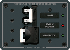 Blue Sea Systems AC Toggle Source Selector 120V AC 50A - 8061 - Steveston Marine and Hardware